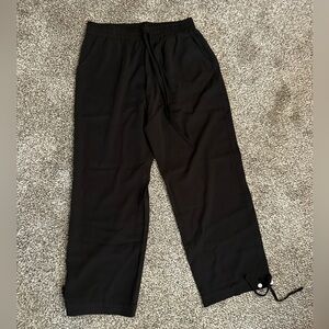 Boheme Black Drawstring Jogger Pants